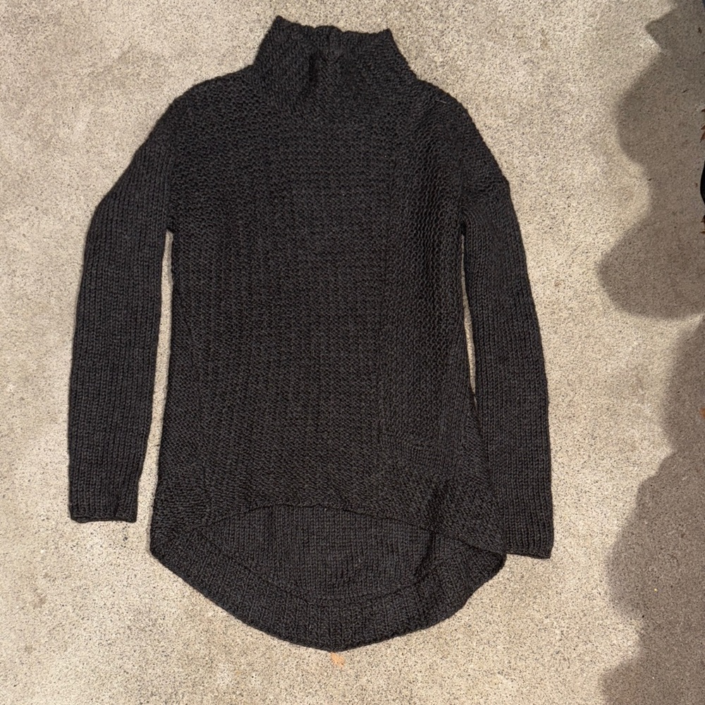 Helmut Lang Alpaca/Wool Turtleneck Sweater
